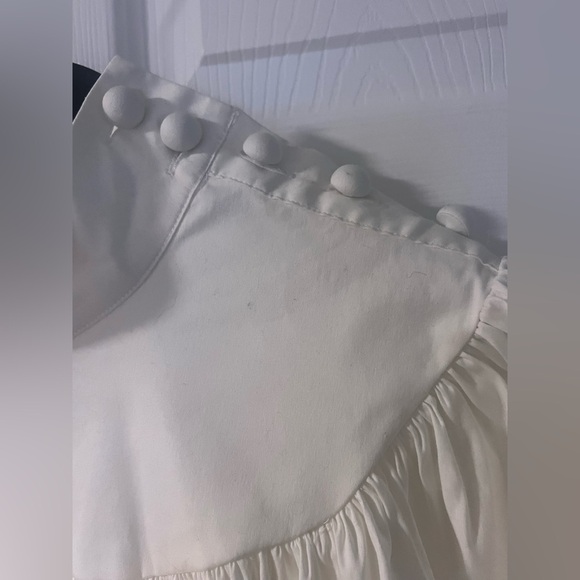 New With Tags Ann Taylor Astraet High Neck Pin Tuck Blouse - Picture 3 of 5